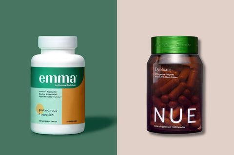 Emma vs. Nue Co. Debloat+: Which One Tackles Bloating at the Source?